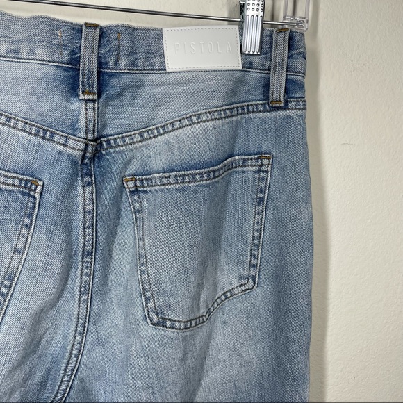PISTOLA Presley High Rise Vintage 90s Distressed Denim Jeans Women's Size 27 - Picture 6 of 10